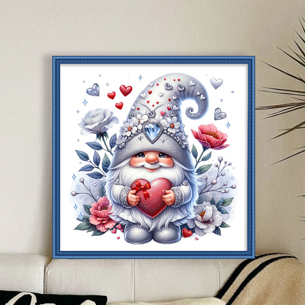 Caring Goblin - 11CT Stamped Cross Stitch 40*40CM