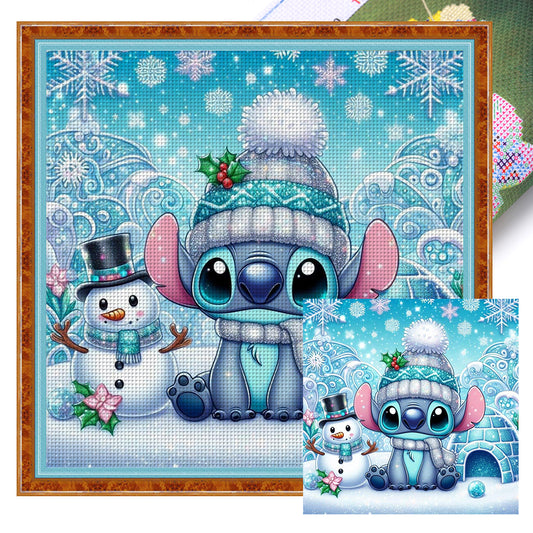 Winter Stitch - 11CT Stamped Cross Stitch 40*40CM