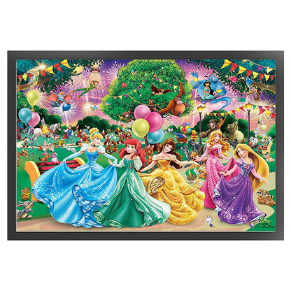 Disney Princesses - 11CT Stamped Cross Stitch 70*50CM