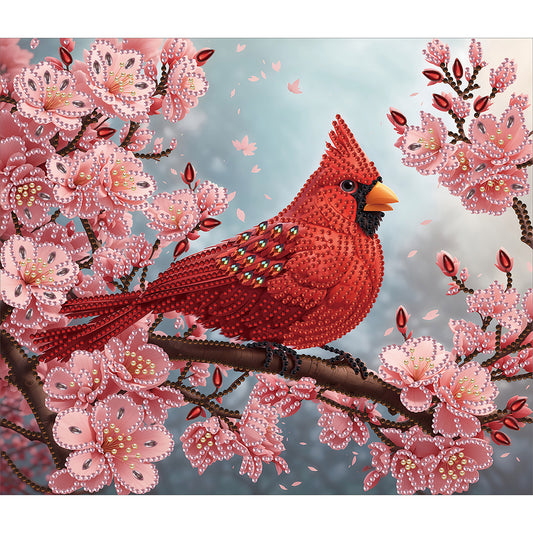 Cardinal - Special Shaped Drill Diamond Painting 35*30CM