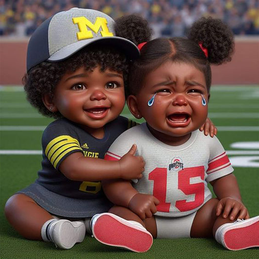 Cartoon Black Man - Full Round Drill Diamond Painting 40*40CM