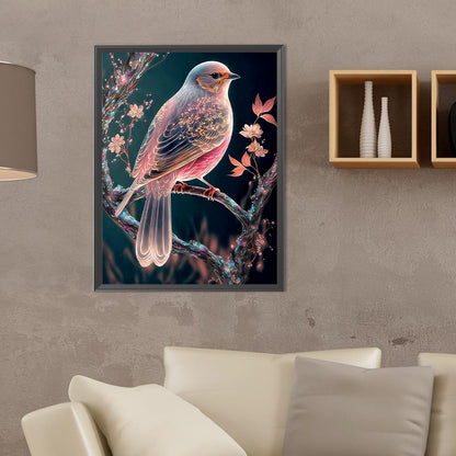 Birds On Branches - Full Round Drill Diamond Painting 30*40CM