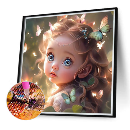 Elf Girl - Full Round Drill Diamond Painting 40*40CM