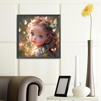 Elf Girl - Full Round Drill Diamond Painting 40*40CM