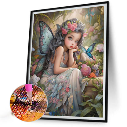 Elf Girl - Full Round Drill Diamond Painting 40*50CM