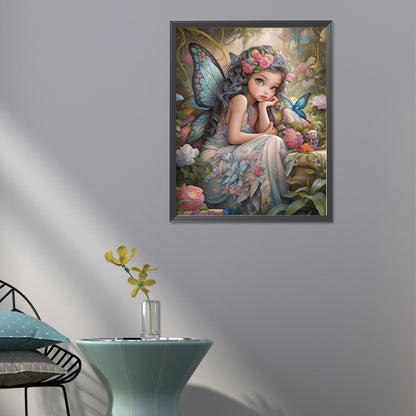 Elf Girl - Full Round Drill Diamond Painting 40*50CM