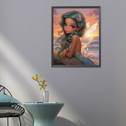 Elf Girl - Full Round Drill Diamond Painting 40*50CM