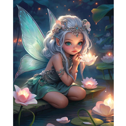 Elf Girl - Full Round Drill Diamond Painting 40*50CM