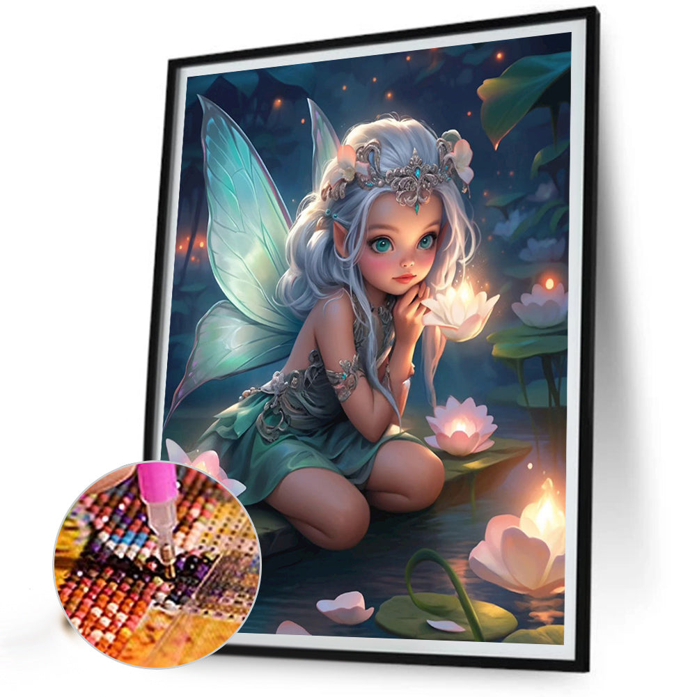 Elf Girl - Full Round Drill Diamond Painting 40*50CM