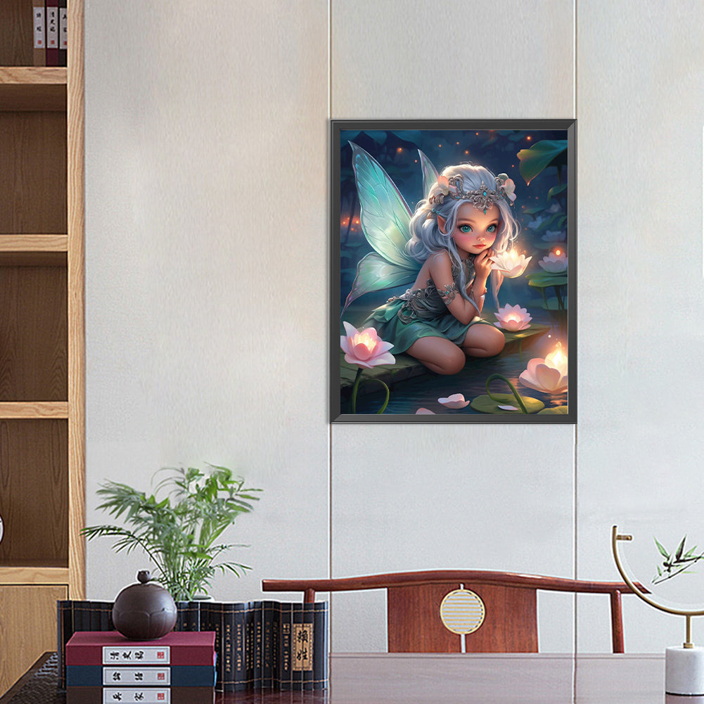 Elf Girl - Full Round Drill Diamond Painting 40*50CM