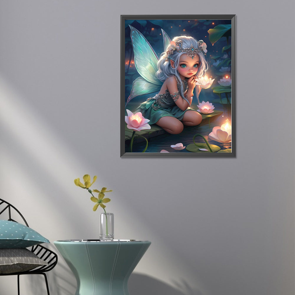 Elf Girl - Full Round Drill Diamond Painting 40*50CM