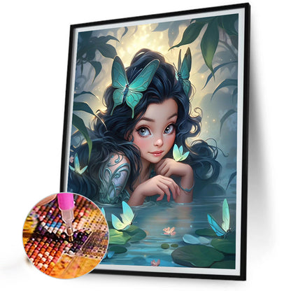 Elf Girl - Full Round Drill Diamond Painting 40*50CM