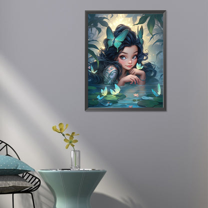 Elf Girl - Full Round Drill Diamond Painting 40*50CM