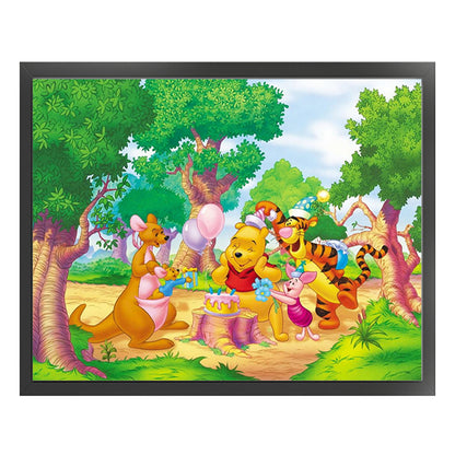 Winnie The Pooh - 11CT Stamped Cross Stitch 50*40CM