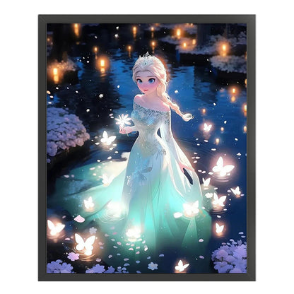 Princess Elsa - 11CT Stamped Cross Stitch 50*60CM