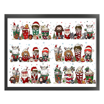 Harry Potter Christmas Elements - 11CT Stamped Cross Stitch 75*60CM