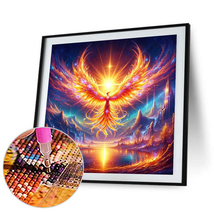 Gorgeous Phoenix - Full Round Drill Diamond Painting 30*30CM