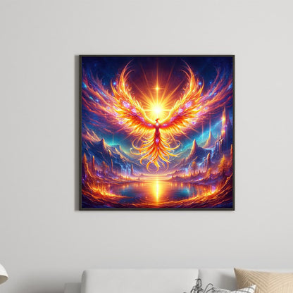 Gorgeous Phoenix - Full Round Drill Diamond Painting 30*30CM