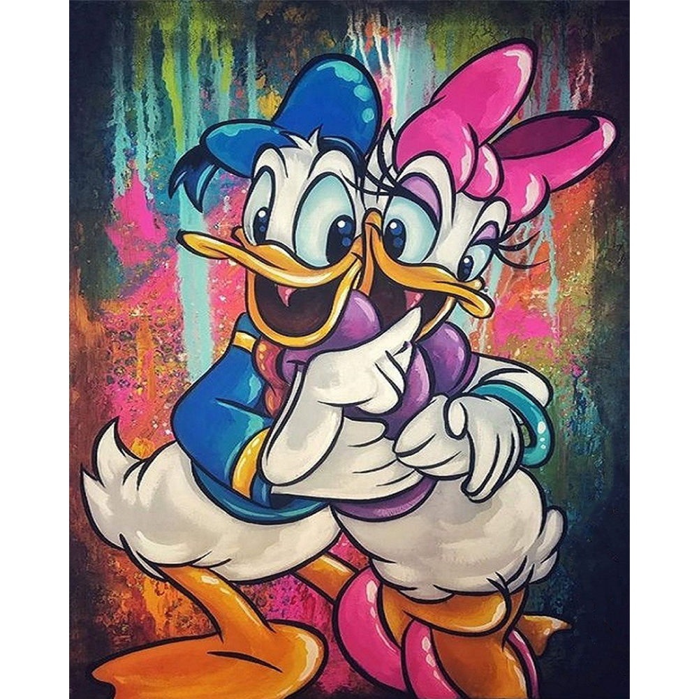 Donald Duck - 11CT Stamped Cross Stitch 40*50CM