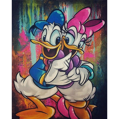 Donald Duck - 11CT Stamped Cross Stitch 40*50CM