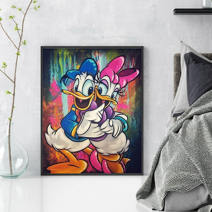 Donald Duck - 11CT Stamped Cross Stitch 40*50CM