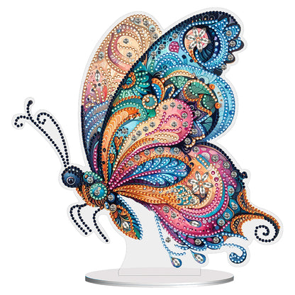 Special Shape Flower Butterfly Desktop Diamond Painting Art Office Decor (GJ505)