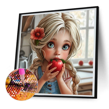 Smart Candy Girl - Full Round Drill Diamond Painting 30*30CM