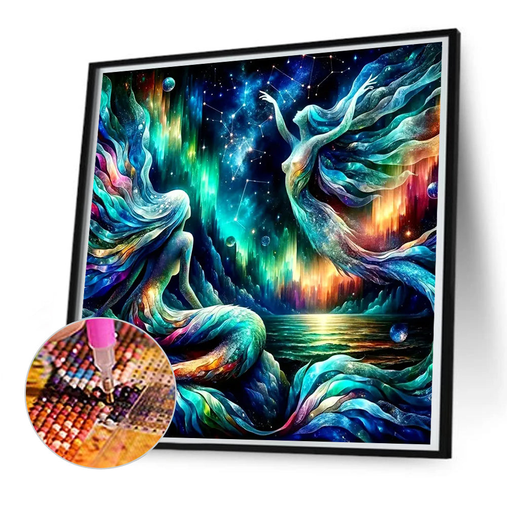 Constellation Fairy - Full Round Drill Diamond Painting 50*50CM