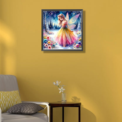 Butterfly Elf - Full Round Drill Diamond Painting 50*50CM