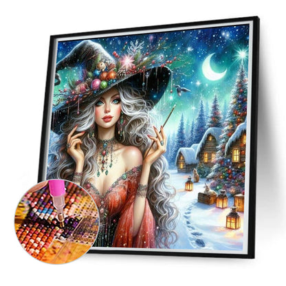 Witch Family - Full Round Drill Diamond Painting 50*50CM