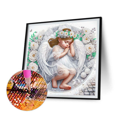 Angel Child - Special Shaped Drill Diamond Painting 30*30CM