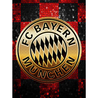 Bayern Munich Football Club Logo - Full Square Drill Diamond Painting 30*40CM