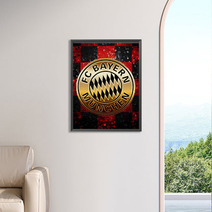 Bayern Munich Football Club Logo - Full Square Drill Diamond Painting 30*40CM