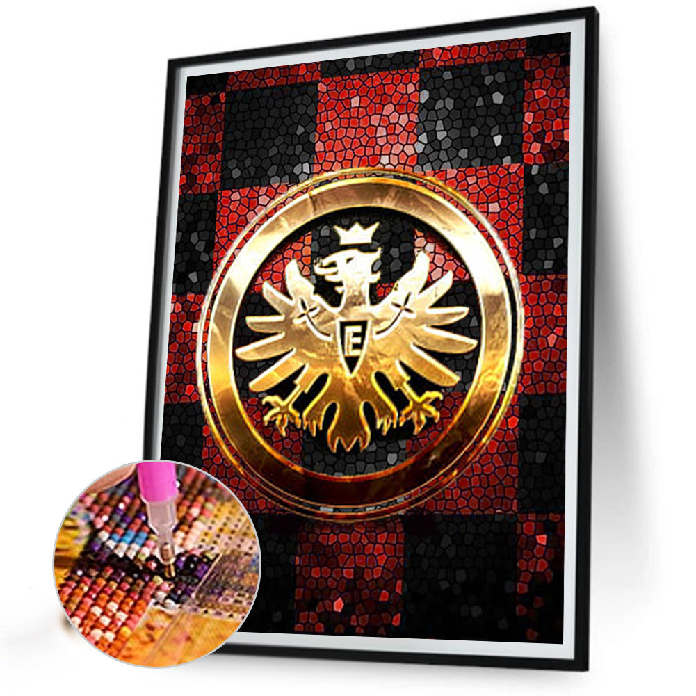 Frankfurt Logo - Full Square Drill Diamond Painting 30*40CM