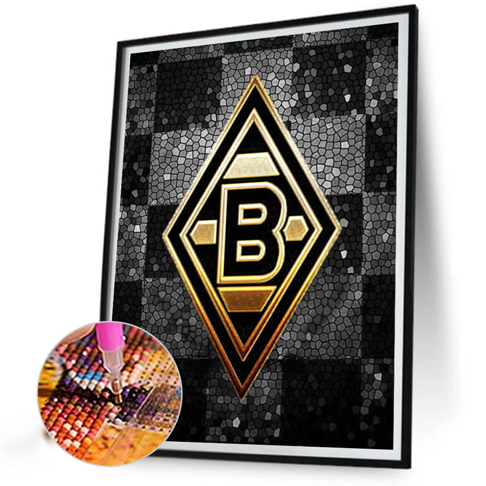 Monchenglatbach Logo - Full Square Drill Diamond Painting 30*40CM