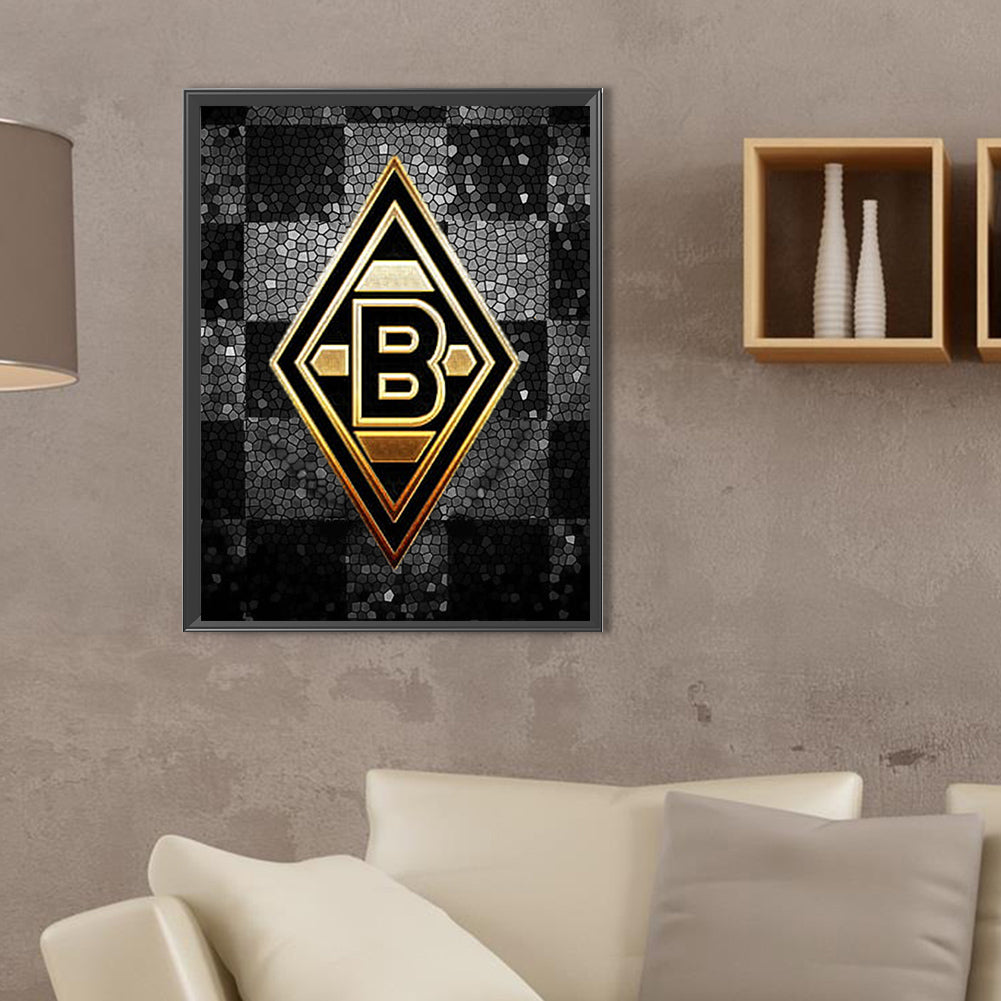 Monchenglatbach Logo - Full Square Drill Diamond Painting 30*40CM