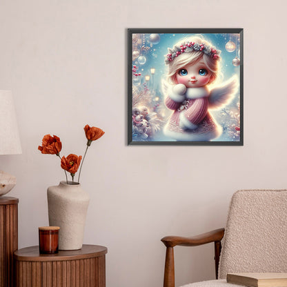 Angel Girl - Full Round Drill Diamond Painting 30*30CM