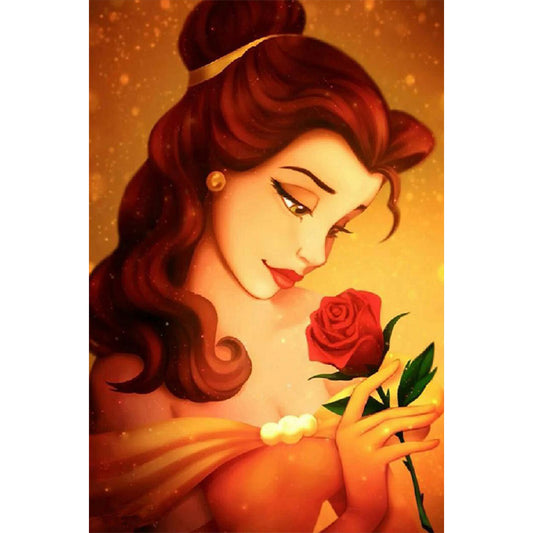 Princess Belle - Full Round Drill Diamond Painting 40*60CM