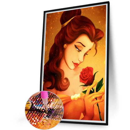 Princess Belle - Full Round Drill Diamond Painting 40*60CM