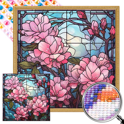 Flowers - Full AB Round Drill Diamond Painting 40*40CM