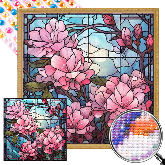 Flowers - Full AB Round Drill Diamond Painting 40*40CM