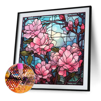 Flowers - Full AB Round Drill Diamond Painting 40*40CM