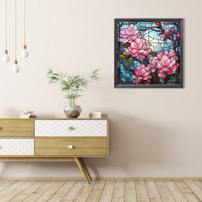 Flowers - Full AB Round Drill Diamond Painting 40*40CM