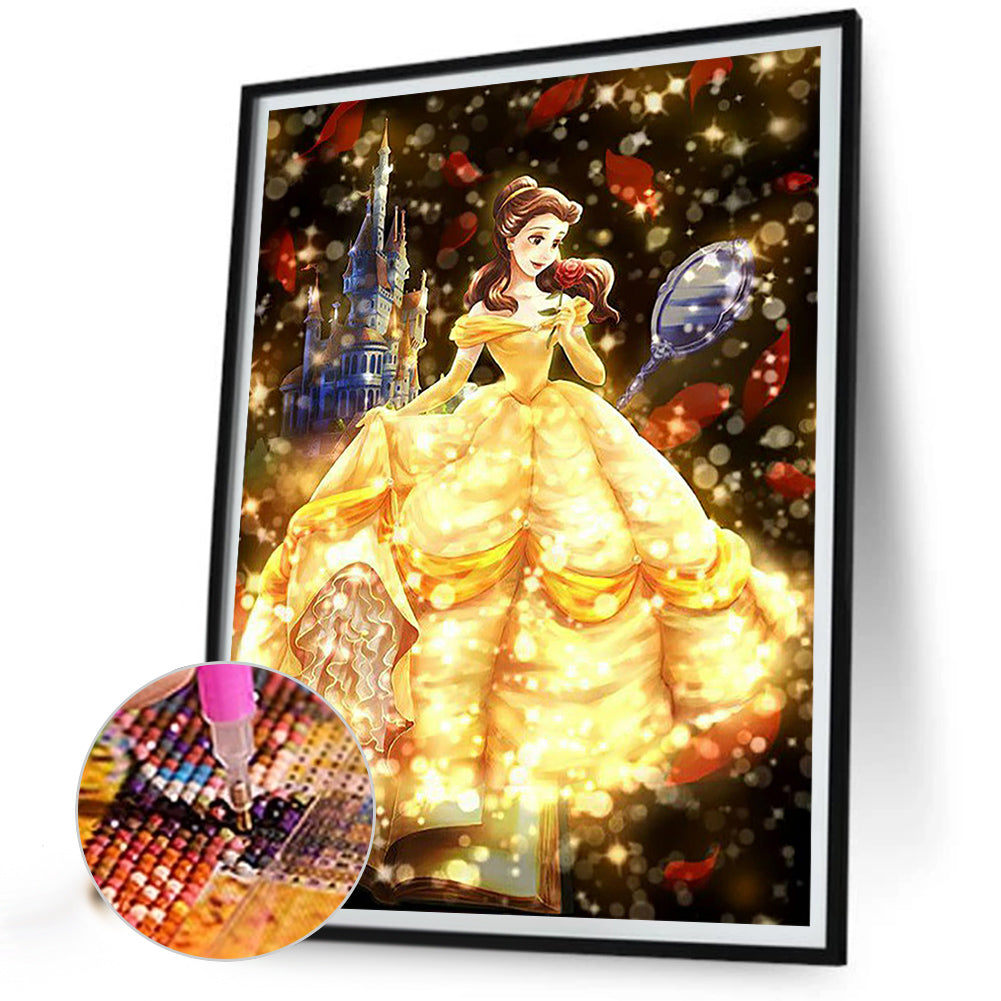 Princess Bell - Full Round Drill Diamond Painting 50*60CM