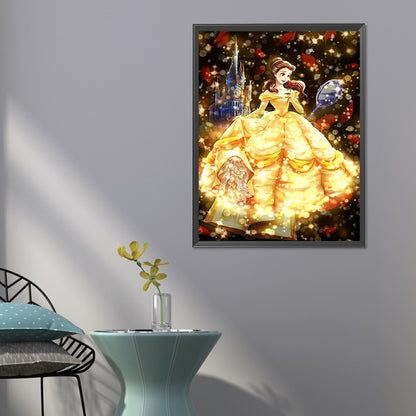 Princess Bell - Full Round Drill Diamond Painting 50*60CM