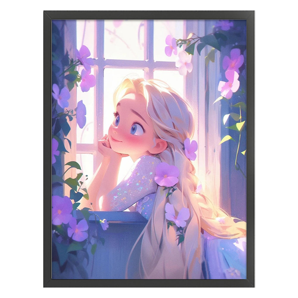 Disney - Rapunzel - 11CT Stamped Cross Stitch 50*65CM