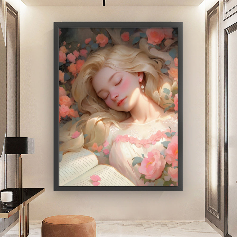 Sleeping Beauty - 11CT Stamped Cross Stitch 50*65CM