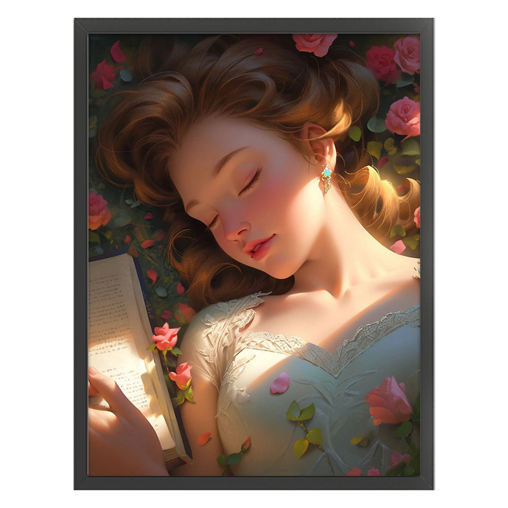 Sleeping Beauty - 11CT Stamped Cross Stitch 50*65CM