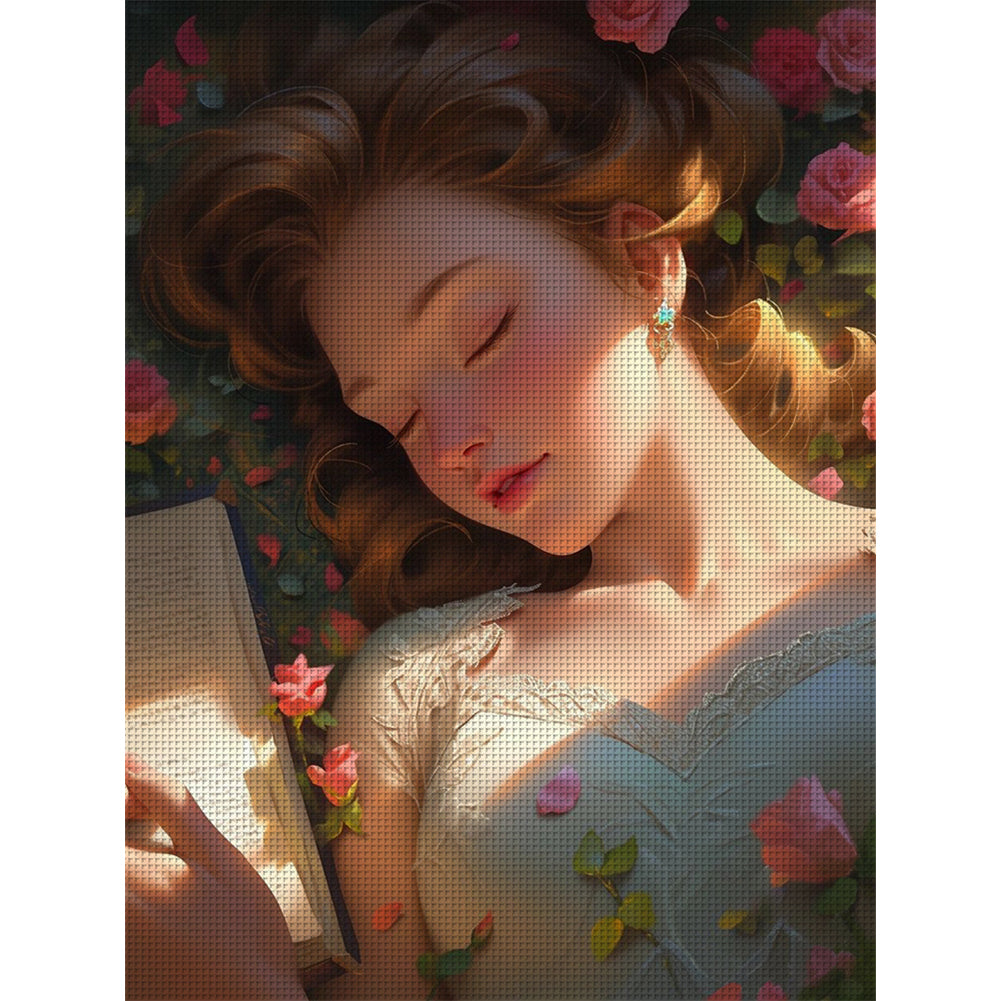 Sleeping Beauty - 11CT Stamped Cross Stitch 50*65CM