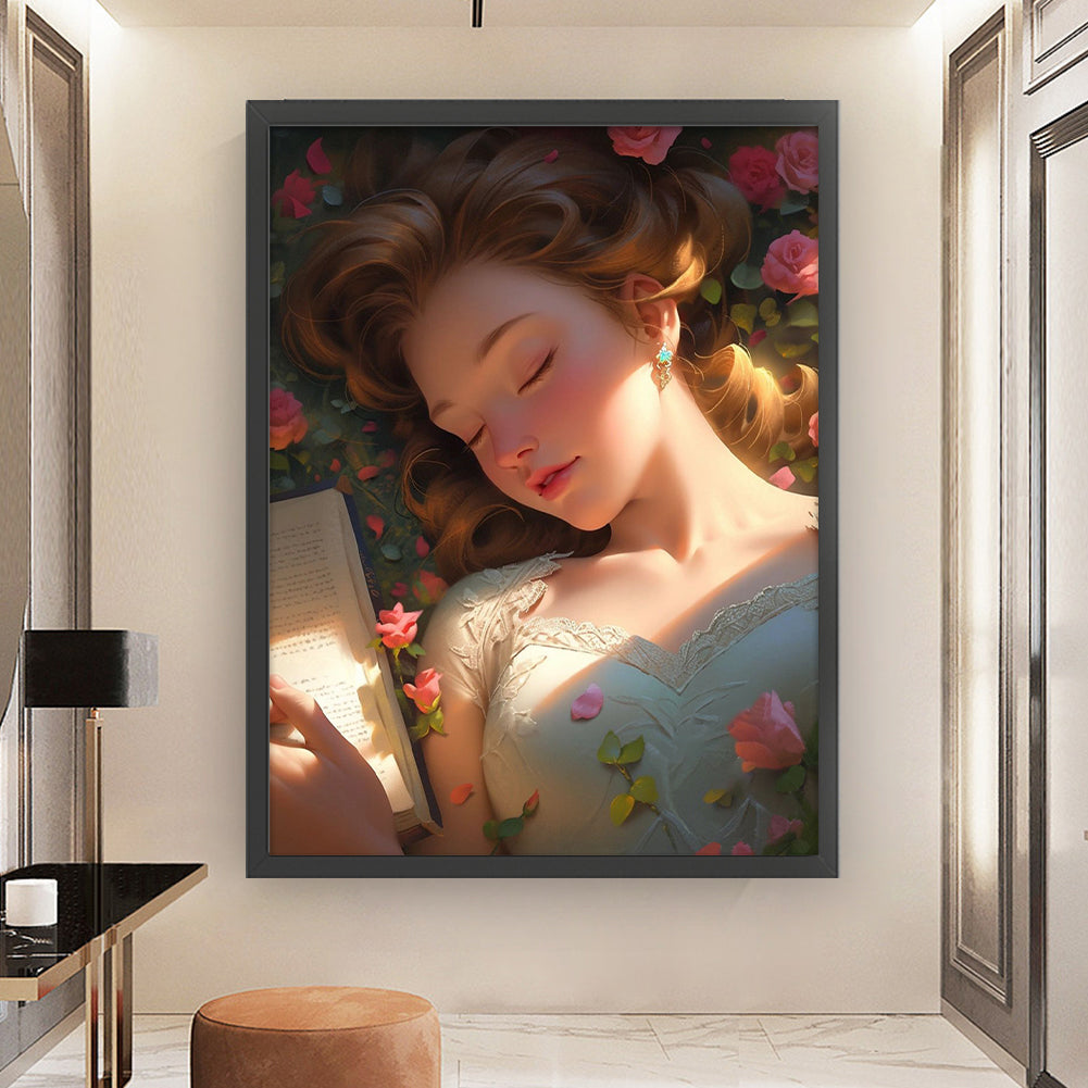 Sleeping Beauty - 11CT Stamped Cross Stitch 50*65CM